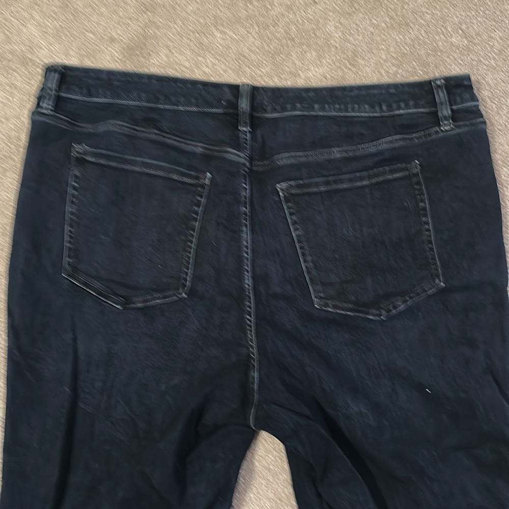 Lane Bryant Mid-Rise Straight Leg Jeans, size 24S EUC - Picture 8 of 10